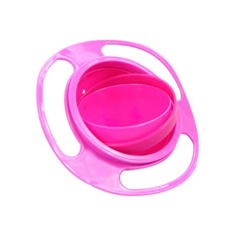 Gyro Anti-Spill Bowl -  say goodbye to messy snack time! - Bump2Crib