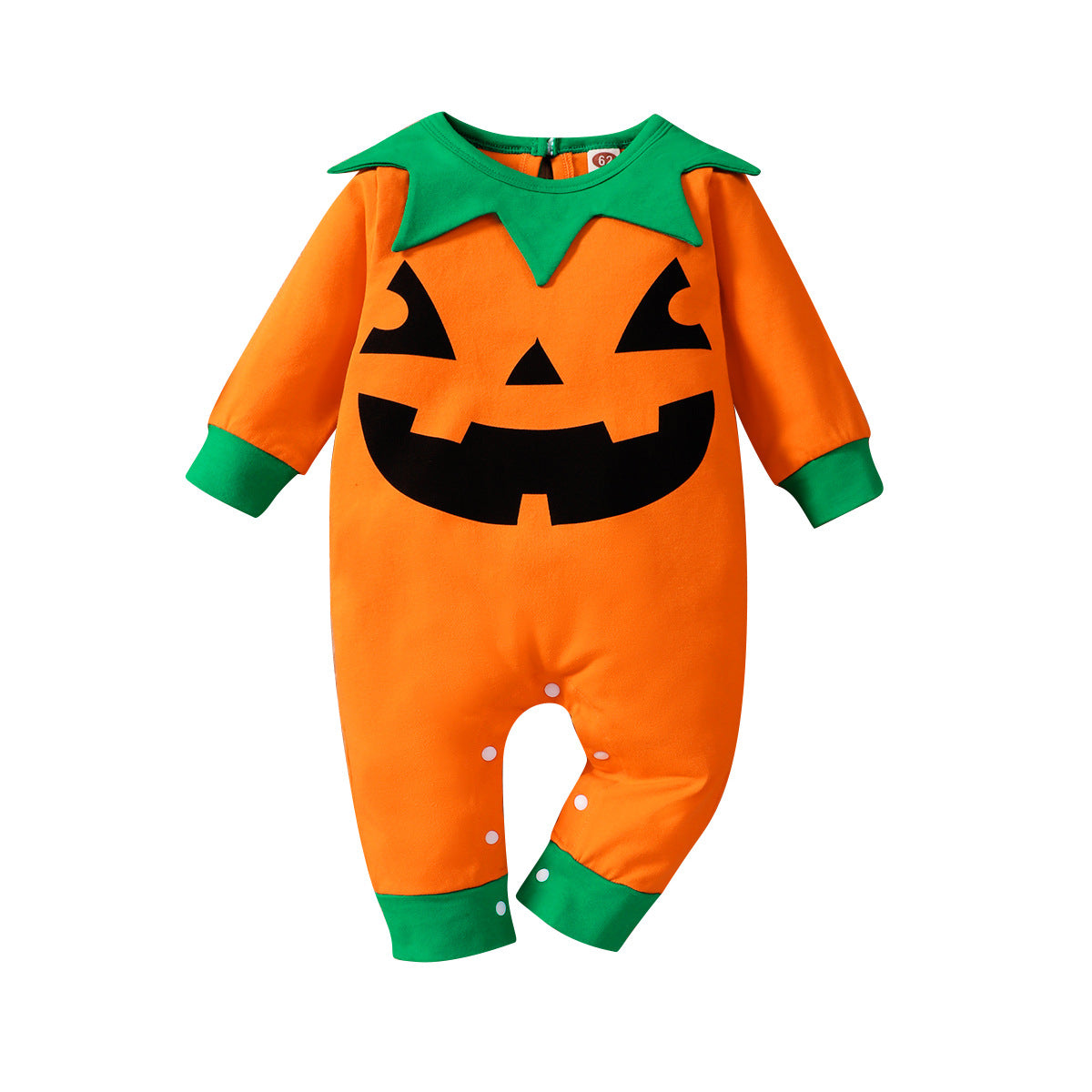 Halloween Long Sleeve Pumpkin Onesie - Bump2Crib