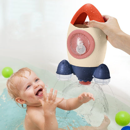 Spinning Rocket Bath Toy - making bath time fun again! - Bump2Crib